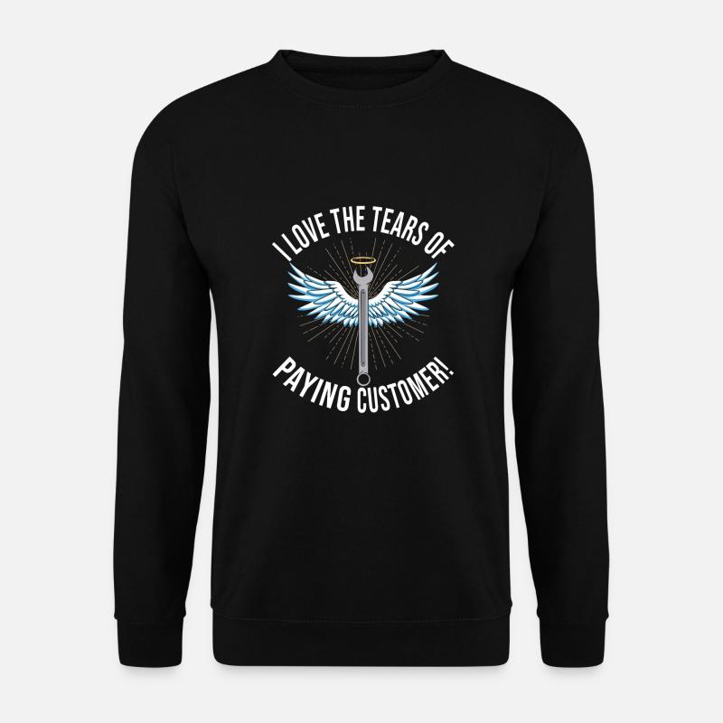Mécanicien automobile - Sweat-shirt Unisexe - noir