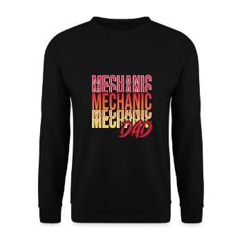 Mécanicien automobile - Sweat-shirt Unisexe - noir - Devant - Alina (178cm) & Michal (187cm)