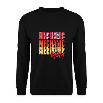 Mécanicien automobile - Sweat-shirt Unisexe - noir - Devant - Alina (178cm) & Michal (187cm)