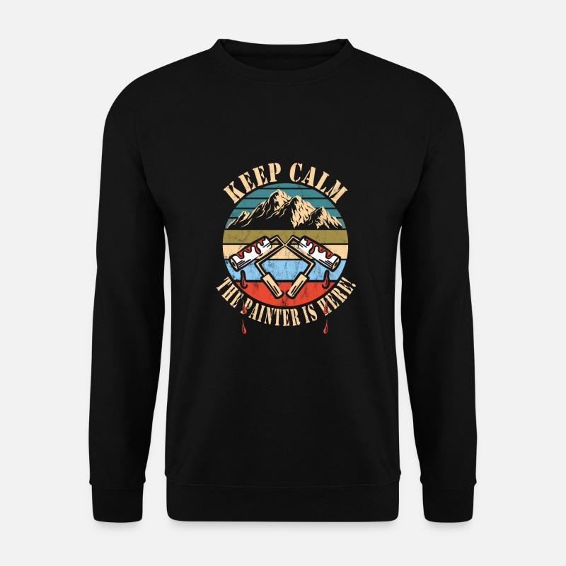 Maler - Unisex Pullover - Schwarz