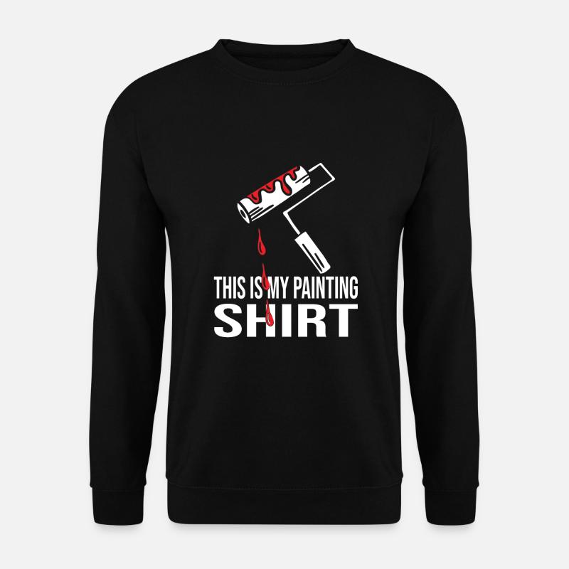 Maler - Unisex Pullover - Schwarz