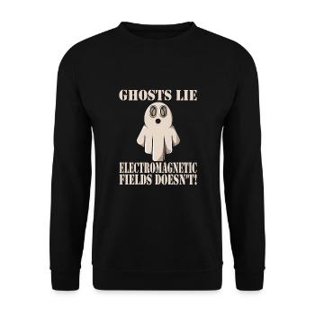 Chasseurs de fantômes - Sweat-shirt Unisexe - noir - Devant - Alina (178cm) & Michal (187cm)