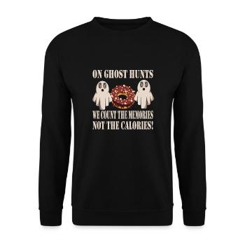 Chasseurs de fantômes - Sweat-shirt Unisexe - noir - Devant - Alina (178cm) & Michal (187cm)
