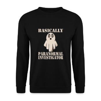 Chasseurs de fantômes - Sweat-shirt Unisexe - noir - Devant - Alina (178cm) & Michal (187cm)