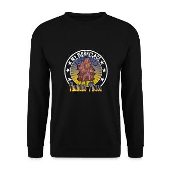 Chasseurs de fantômes - Sweat-shirt Unisexe - noir - Devant - Alina (178cm) & Michal (187cm)