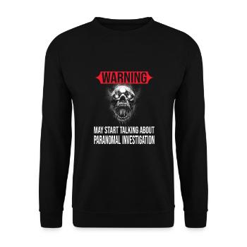 Chasseurs de fantômes - Sweat-shirt Unisexe - noir - Devant - Alina (178cm) & Michal (187cm)
