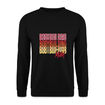Culturisme - Sweat-shirt Unisexe - noir - Devant - Alina (178cm) & Michal (187cm)