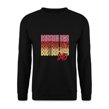 Culturisme - Sweat-shirt Unisexe - noir - Devant - Alina (178cm) & Michal (187cm)