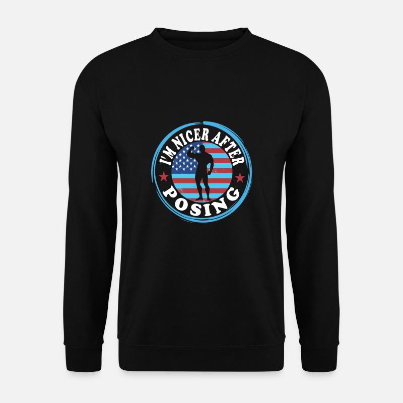 Bodybuilding - Unisex Pullover - Schwarz
