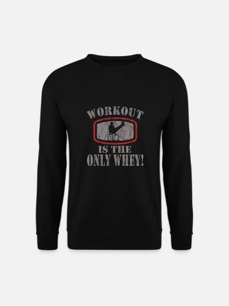 Circuit training - Unisex Sweatshirt - black