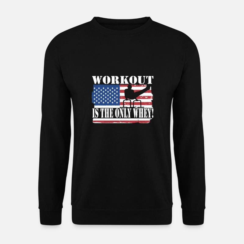 Circuit training - Unisex Sweatshirt - black