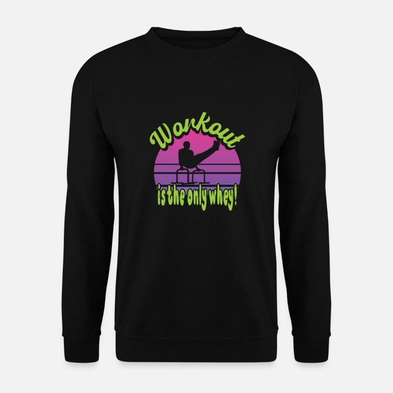 Circuit training - Unisex Sweatshirt - black
