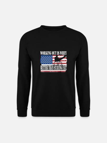 Circuit training - Unisex Sweatshirt - black