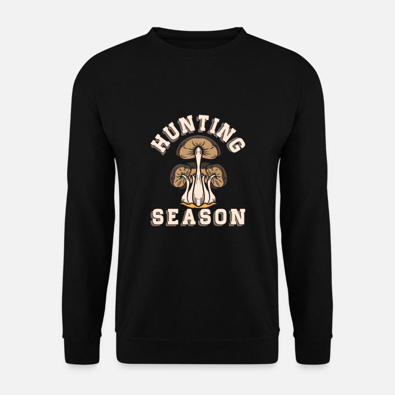 Mushroom picking - Unisex Sweatshirt - black