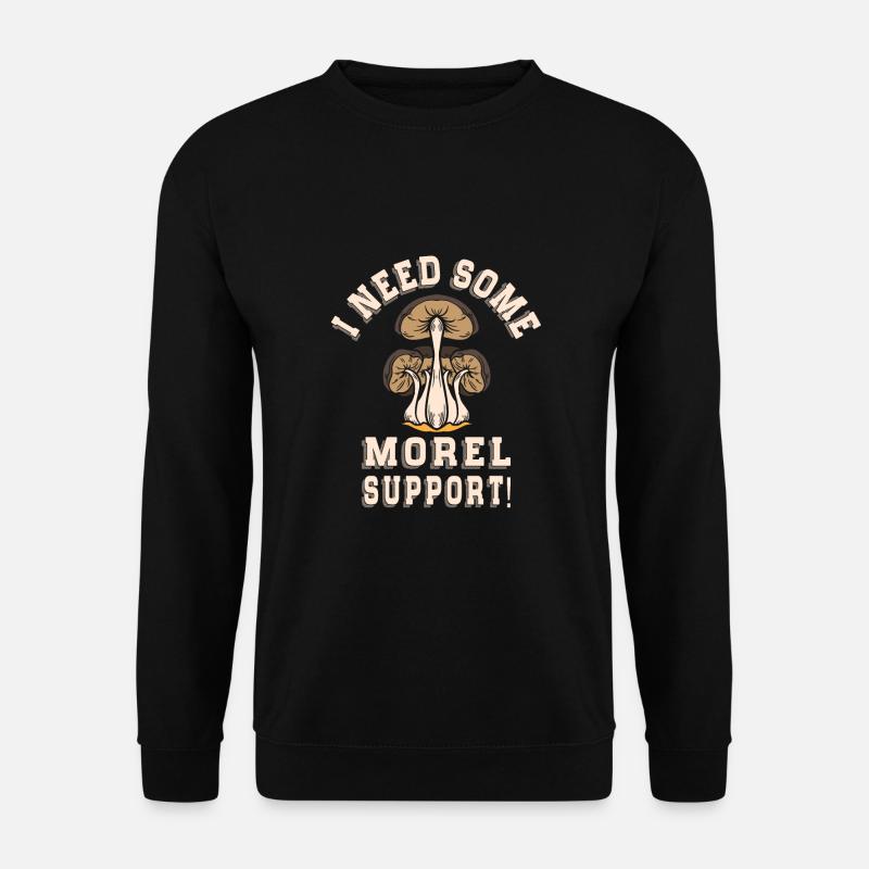 Cueillette de champignons - Sweat-shirt Unisexe - noir