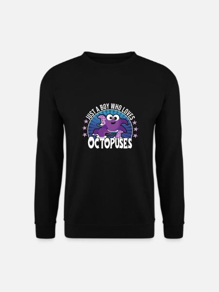 Octopus - Unisex Sweatshirt - black