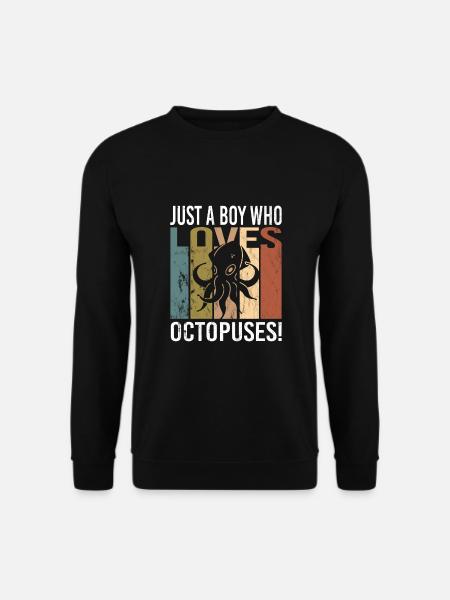 Octopus - Unisex Sweatshirt - black