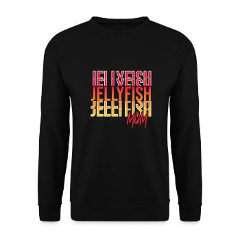 Jelly Whisperer - Unisex Sweatshirt - black - Front - Alina (178cm) & Michal (187cm)