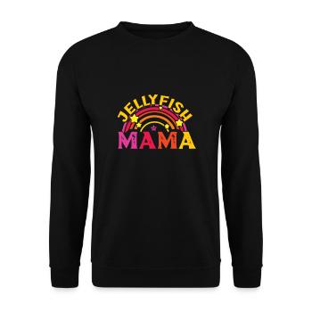 Jelly Whisperer - Unisex Sweatshirt - black - Front - Alina (178cm) & Michal (187cm)