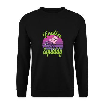 Jelly Whisperer - Unisex Sweatshirt - black - Front - Alina (178cm) & Michal (187cm)