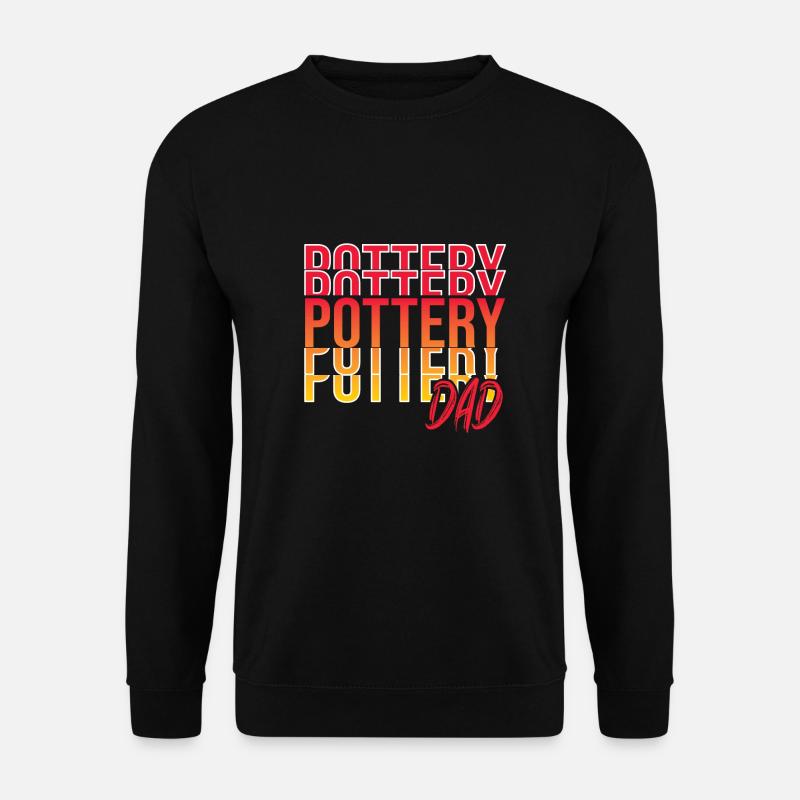 Make pottery - Unisex Sweatshirt - black