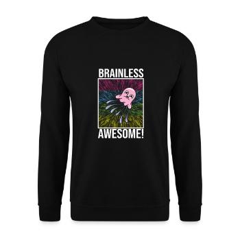 Jelly Whisperer - Unisex Sweatshirt - black - Front - Alina (178cm) & Michal (187cm)