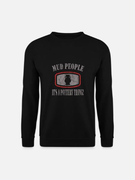 Make pottery - Unisex Sweatshirt - black