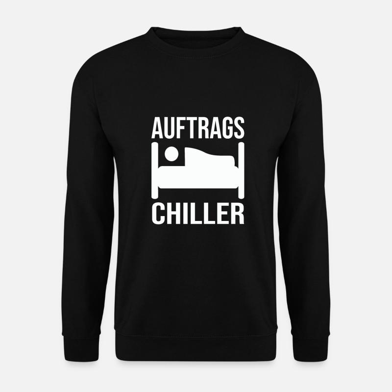 Auftrags chiller - Unisex Pullover - Schwarz