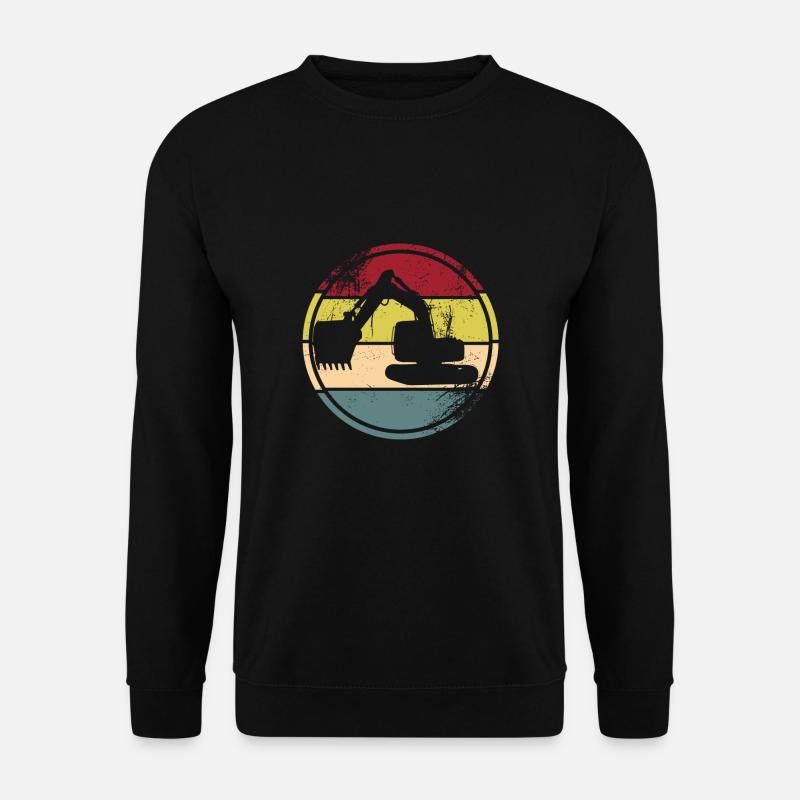 Excavator driver - Unisex Sweatshirt - black