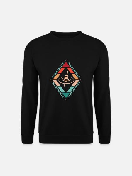 Angling - Unisex Sweatshirt - black