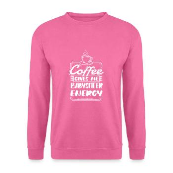 Babysitter - Unisex Pullover - Pink - Vorne