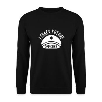 Kindergarten - Unisex Pullover - Schwarz - Vorne - Alina (178cm) & Michal (187cm)