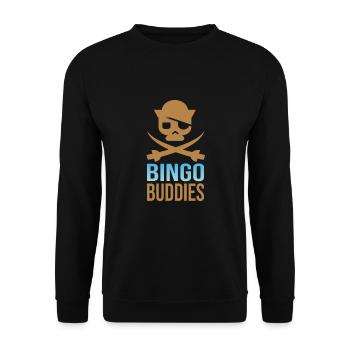 Bingo - Unisex Pullover - Schwarz - Vorne - Alina (178cm) & Michal (187cm)