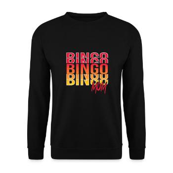 Bingo - Unisex Pullover - Schwarz - Vorne - Alina (178cm) & Michal (187cm)