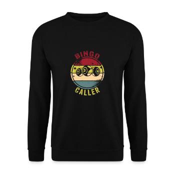 Bingo - Unisex Pullover - Schwarz - Vorne - Alina (178cm) & Michal (187cm)