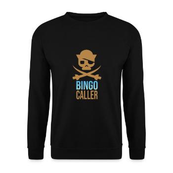 Bingo - Unisex Pullover - Schwarz - Vorne - Alina (178cm) & Michal (187cm)