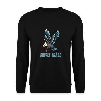 Urlaub - Unisex Pullover - Schwarz - Vorne - Alina (178cm) & Michal (187cm)