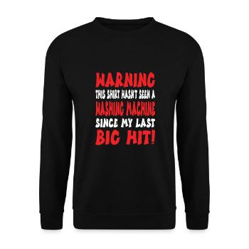 Casino - Sweat-shirt Unisexe - noir - Devant - Alina (178cm) & Michal (187cm)