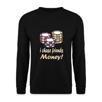 Casino - Sweat-shirt Unisexe - noir - Devant - Alina (178cm) & Michal (187cm)