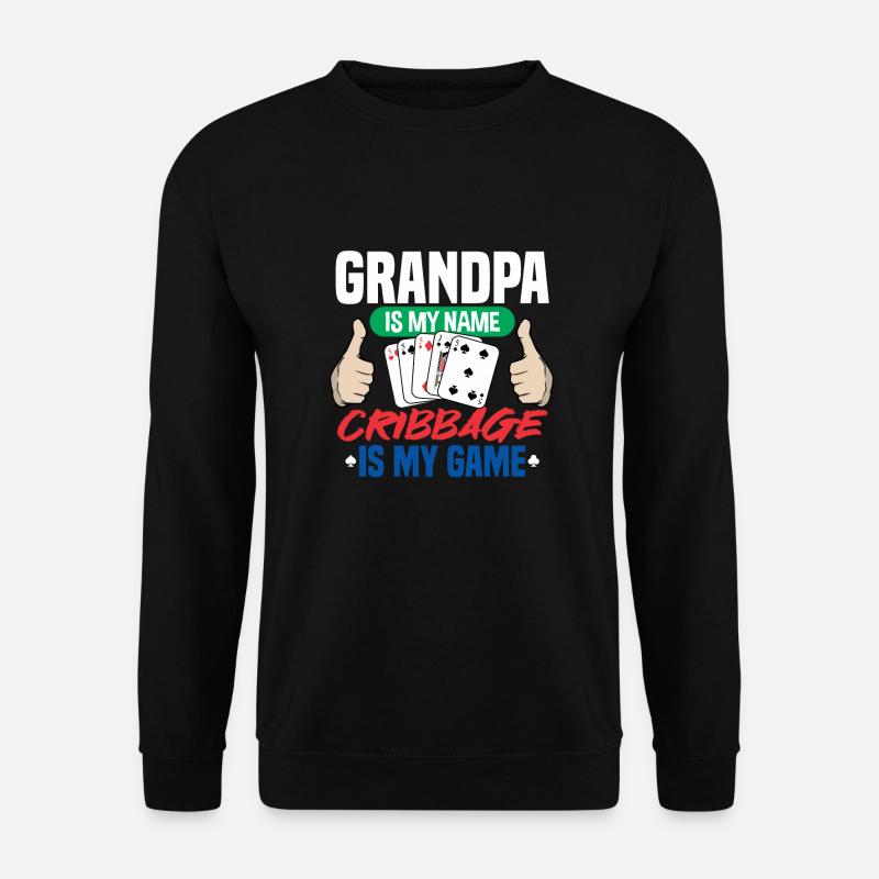 Cribbage - Unisex Sweatshirt - black