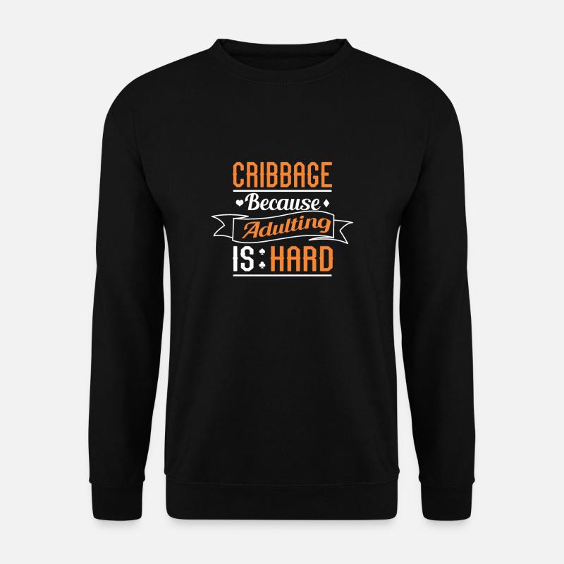 Cribbage - Unisex Sweatshirt - black