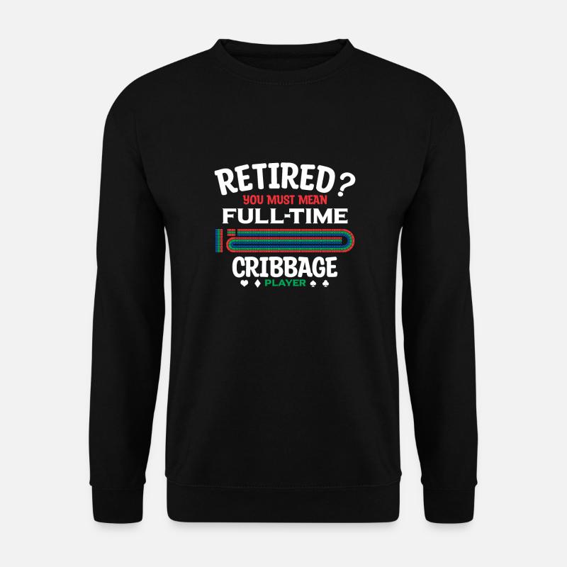 Cribbage - Unisex Sweatshirt - black