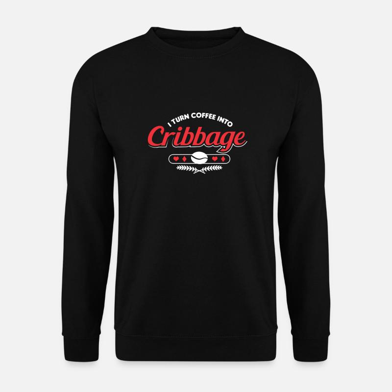 Cribbage - Unisex Sweatshirt - black