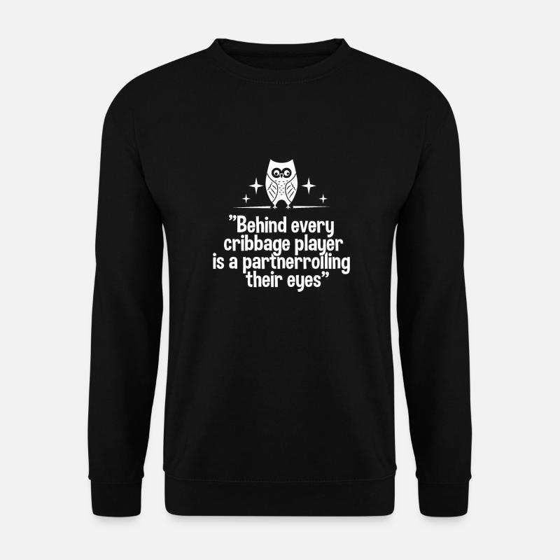 Cribbage - Unisex Sweatshirt - black