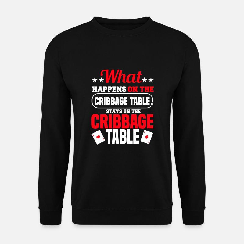 Cribbage - Unisex Sweatshirt - black