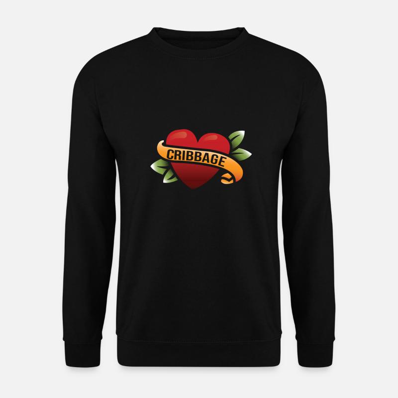 Cribbage - Unisex Sweatshirt - black