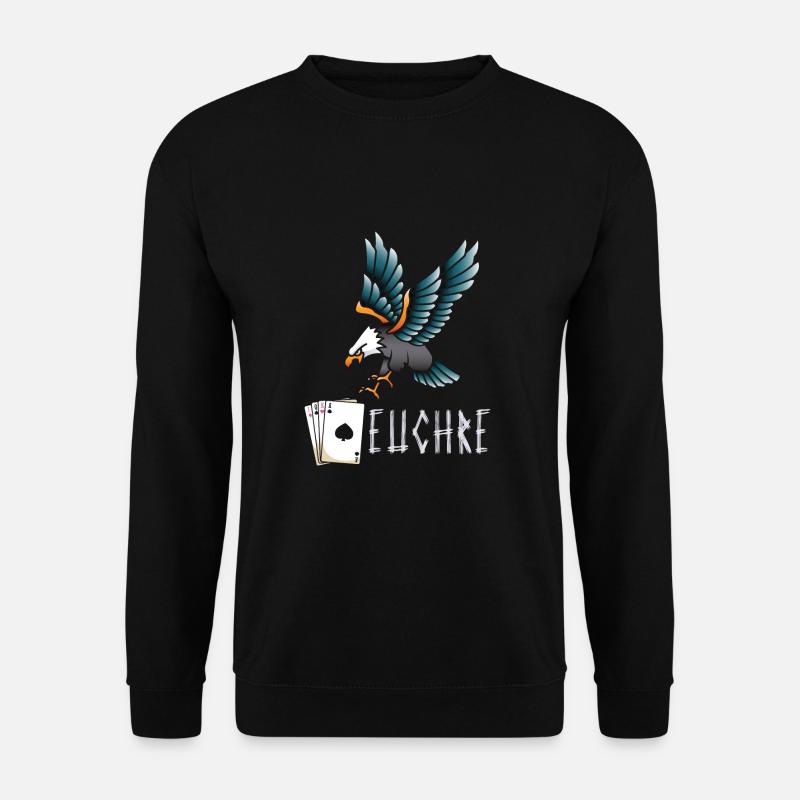 Euchre - Unisex Pullover - Schwarz