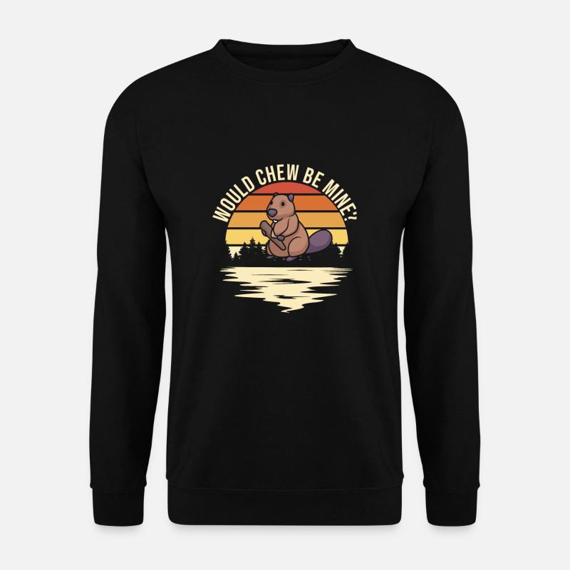 Biber - Unisex Pullover - Schwarz