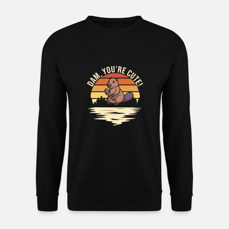 Biber - Unisex Pullover - Schwarz