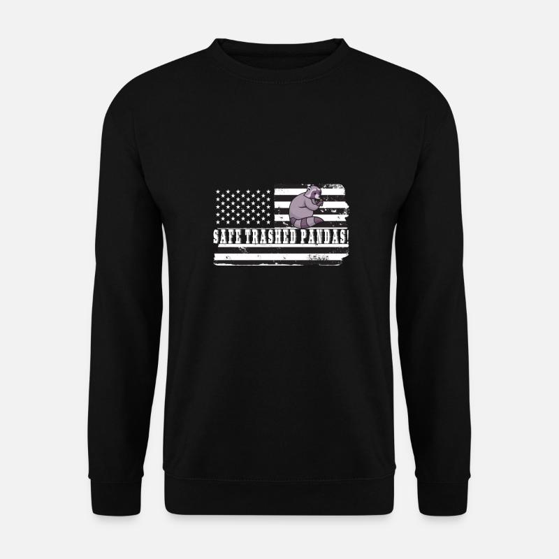 Waschbär - Unisex Pullover - Schwarz